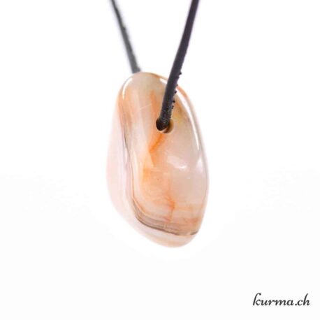 Onyx marbré bijou en pierre percée