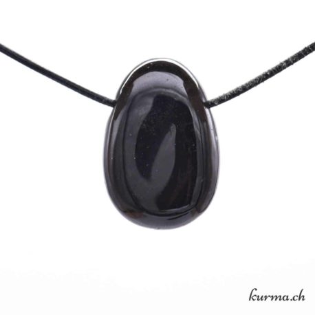 Pendentif Onyx - Nº10274.10-3 disponible dans la boutique en ligne Kûrma. Votre magasin de pierre et minéraux en suisse