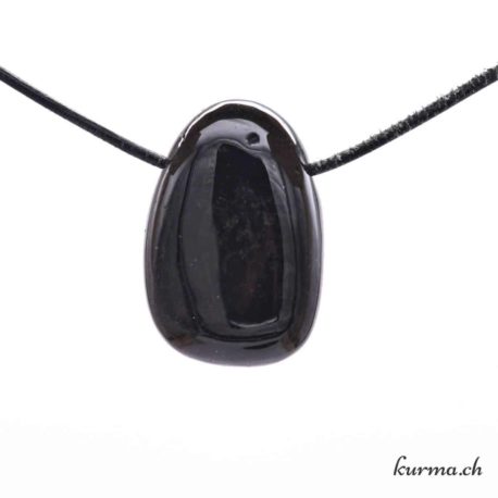 Pendentif Onyx - Nº10274.11-3 disponible dans la boutique en ligne Kûrma. Votre magasin de pierre et minéraux en suisse