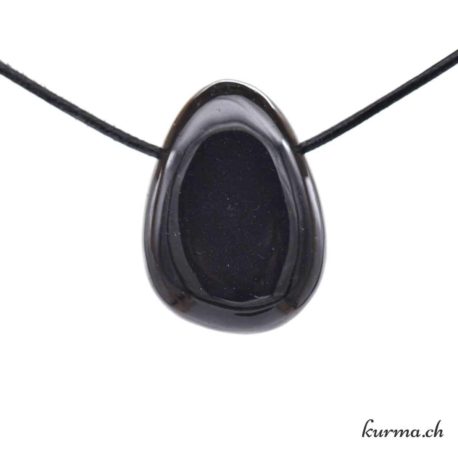 Pendentif Onyx - Nº10274.8-1 disponible dans la boutique en ligne Kûrma. Votre magasin de pierre et minéraux en suisse