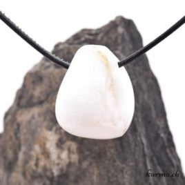 Opale blanche «Milk opale» bijou en pierre naturelle – N°10273.7