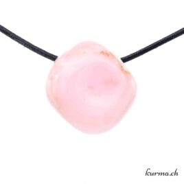 Opale des Andes rose - Pendentif en pierre percée