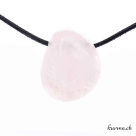 Pétalite collier en pierre percée