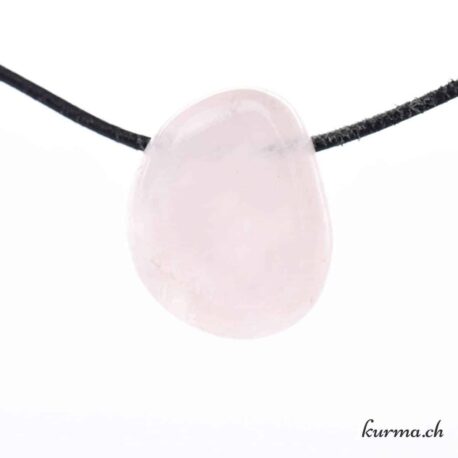 Petalite pierced stone necklace
