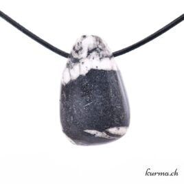 Pinolite 'Chrysanthemenstein' - Pendentif minéraux percée