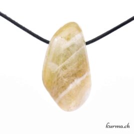 Prasiolite - Pendentif en pierre