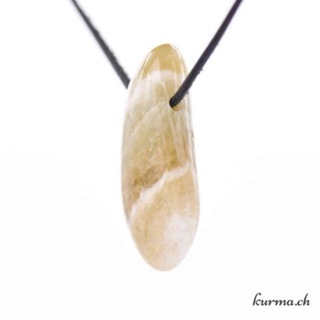 Prasiolite - Pendentif en pierre