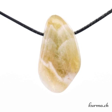Prasiolite - Pendentif en pierre