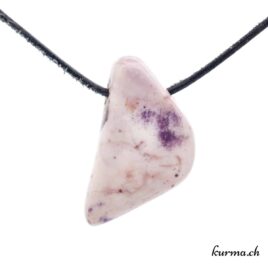 Tiffany - Fluorite opalisée - Pendentif en pierre percée