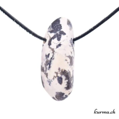Tiffany - Fluorite opalized mineral pendant pierced