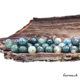 Agate Mousse – Perles 4,5mm – N°8793