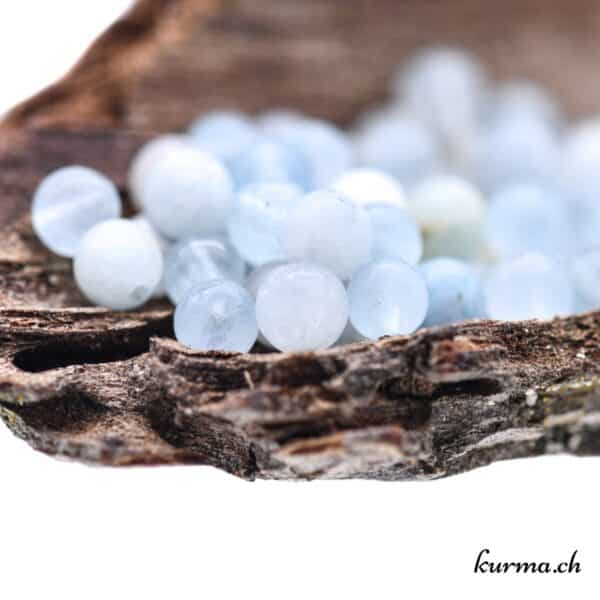 Perles Aigue-marine Naturelle Qualité AA – Tailles 6mm, 8mm, 10mm, Neuves