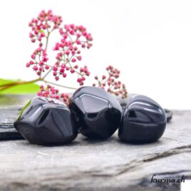 Obsidienne Larme d'apache - Pierre roulée - Taille XL