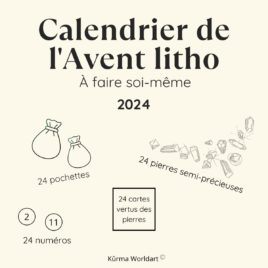 Calendrier de l’Avent personnalisable à faire soi-même DIY 2024