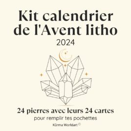 Kit calendrier de l’Avent litho 2024 (sans les pochettes)