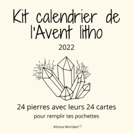 Kit calendrier de l'Avent litho 2022