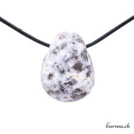 Agate Dendritique bijou en pierre percée – N°10513.14