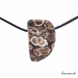 Agate turitelle - Bijou en pierre percée
