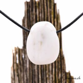 Aragonite blanche – Collier en pierre – N°10254.8