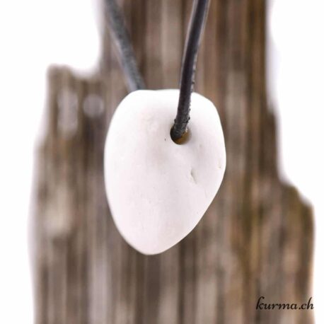 Barytine pendentif minéraux percée