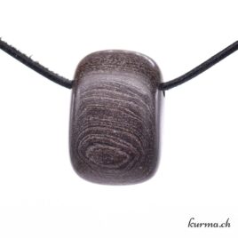 Bois pétrifié - Pendentif lithothérapie