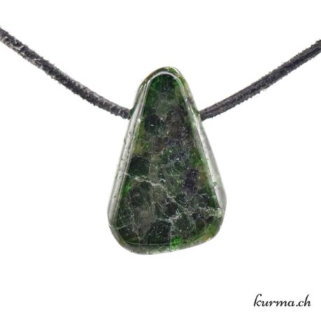 Diopside - Pendentif pierre percée