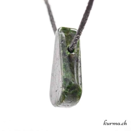 Diopside - Pendentif pierre percée