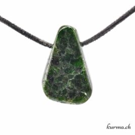 Diopside - Pendentif pierre percée