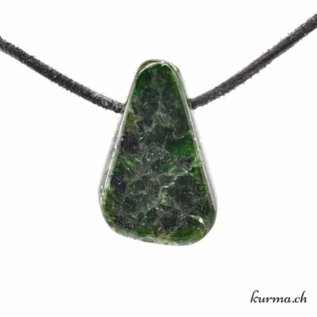 Diopside - Pendentif pierre percée