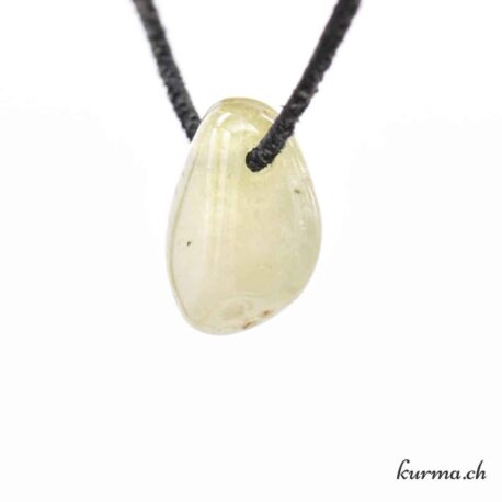 Grenat Grossulaire - Pendentif en pierre percée