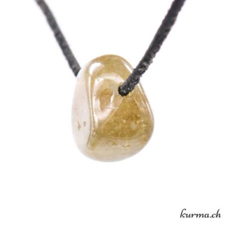Grenat grossulaire - Bijou en pierre percée