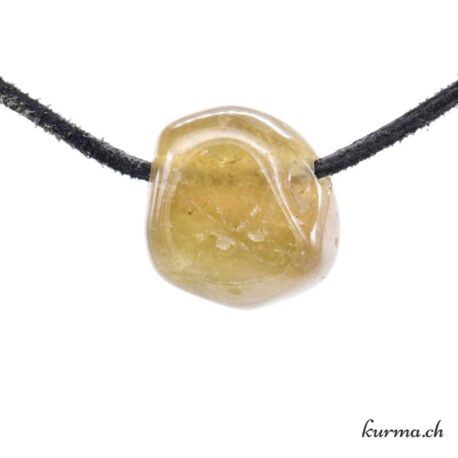 Grenat grossulaire - Bijou en pierre percée