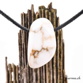 Howlite collier