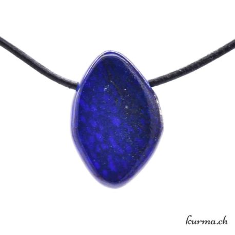 Lapis-lazuli - Pendentif pierre percée