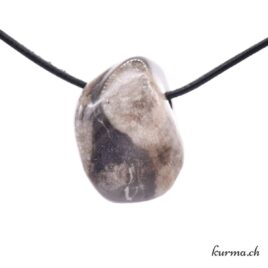 Marbre fossile pendentif en pierre