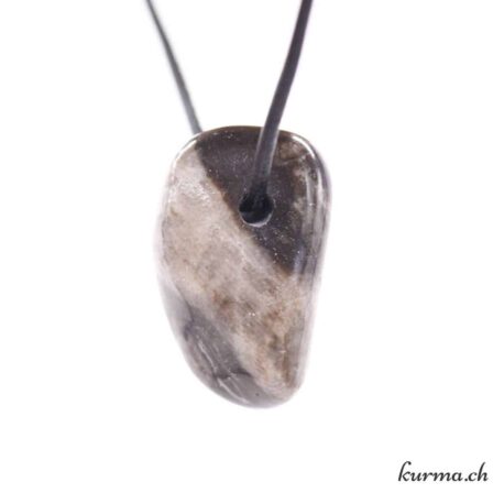 Marmor Fossil Steinanhänger
