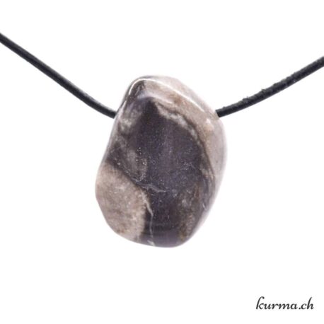 Marmor Fossil Steinanhänger