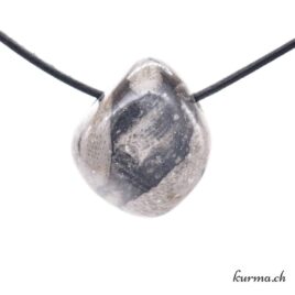 Marbre fossile - Pendentif en pierre naturelle