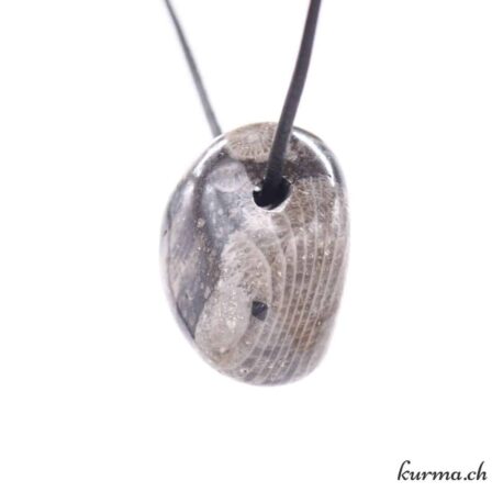 Fossiler Marmor - Anhänger aus Naturstein