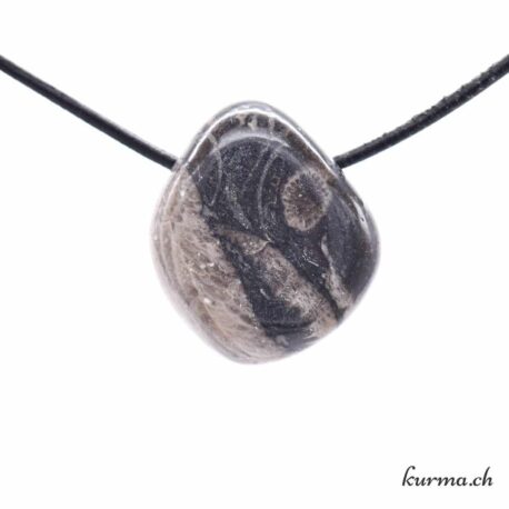 Fossiler Marmor - Anhänger aus Naturstein