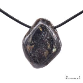 Nuummite - Pendentif pierre percée