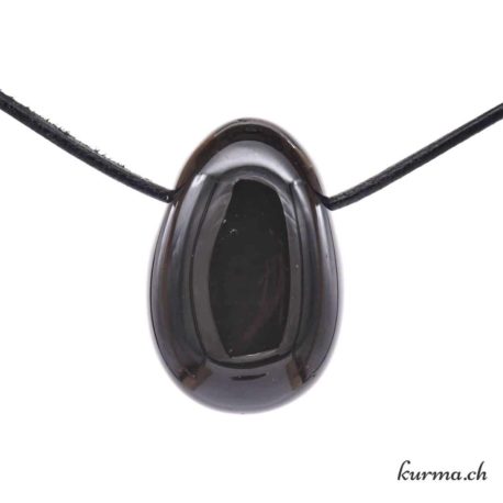 Obsidienne arc-en-ciel collier