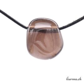 Obsidienne larmes d'Apache - Pendentif en pierre