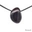 Collier Pendentif Obsidienne Noire – Pierre Naturelle En Larme – Protection Énergétique