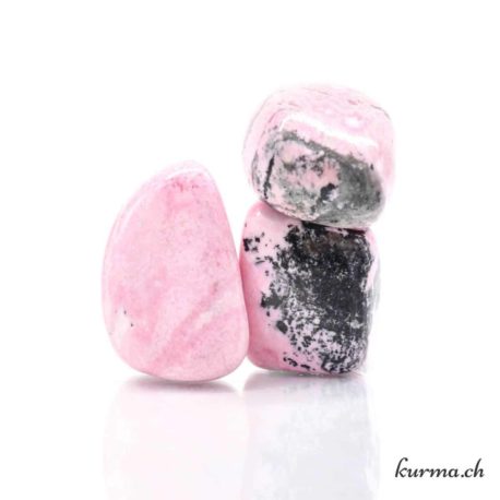 Pierre Roulée Rhodonite Bliss Rosa M - N°7349.5-1 disponible dans la boutique en ligne Kûrma. Votre magasin de pierre et minéraux en suisse