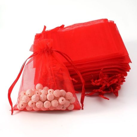 100-bourses-cadeaux-organza-rouges-refermables-14x20cm-7038