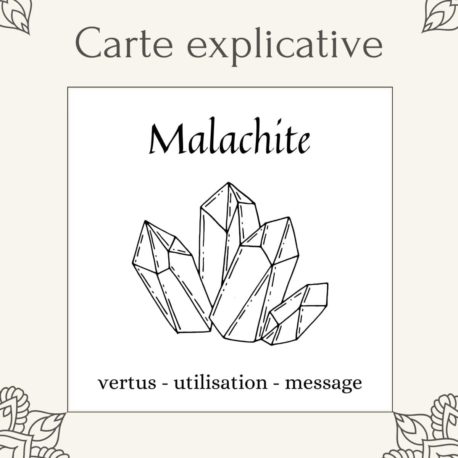 Malachite disponible dans la boutique en ligne Kûrma. Votre magasin de pierre et minéraux en suisse