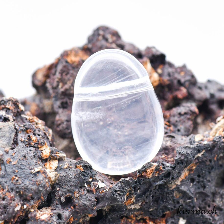 Pendentif En Quartz Naturel - Longueur 2,3 Cm - Pierre Blanche élégante