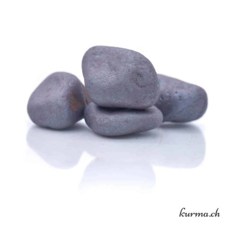 Pierre Brute Hematite Arrondie S - N°7781.4-1 disponible dans la boutique en ligne Kûrma. Votre magasin de pierre et minéraux en suisse