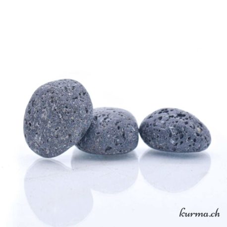 Pierre Roulée Lave M - N°5972.2.5-1 disponible dans la boutique en ligne Kûrma. Votre magasin de pierre et minéraux en suisse